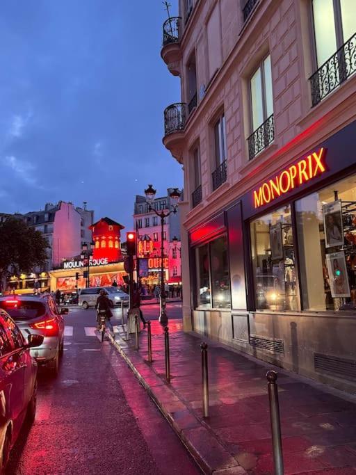 Charmant Appartement Au Moulin Rouge Paris Exterior foto